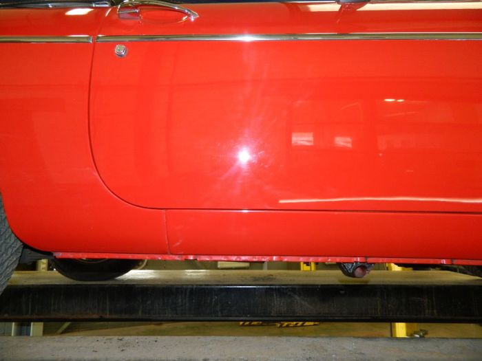 MG MGB 1.8 ROADSTER Sports Petrol Tartan Red