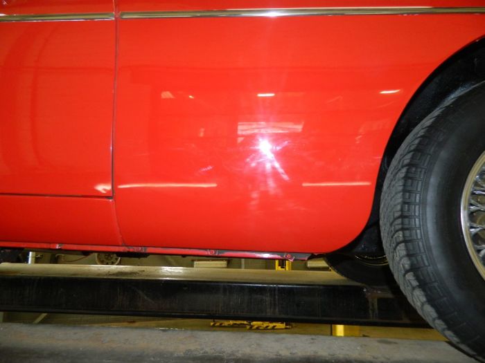 MG MGB 1.8 ROADSTER Sports Petrol Tartan Red