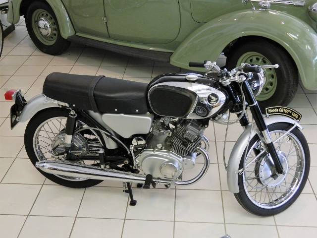 Honda CB160 Sport Classic Petrol Black/silver