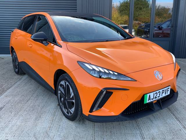 MG Motor UK Mg4 0.0 150kW Trophy EV Long Range 64kWh 5dr Auto Hatchback Electric Orange