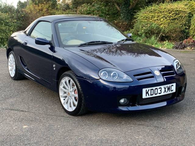 MG MGTF 1.8 135 16v 2dr Sports Petrol Royal Blue With Black & Tan Sebring Trim