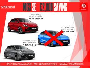 MG MOTOR UK MG3 2025 (MAY 2025) at W H Brand Whaplode Drove, Near Spalding