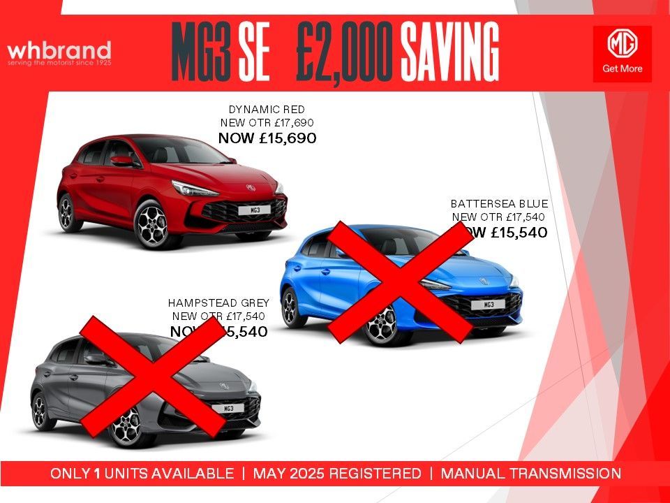 2025 MG Motor UK MG3