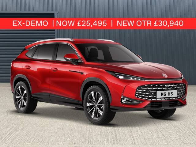 MG Motor UK HS 1.5 T-GDI Trophy 5dr DCT SUV Petrol Red