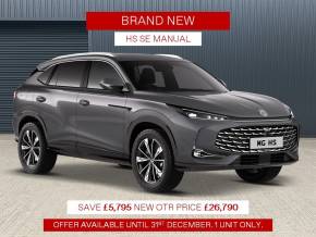 MG MOTOR UK HS 2025 (BRAND NEW) at W H Brand Whaplode Drove, Near Spalding