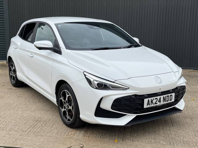 MG Motor UK MG3 1.5 Hybrid Trophy 5dr Auto Hatchback Hybrid White