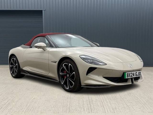 MG Motor UK Cyberster 375kW GT Dual Motor 77 kWh Convertible Electric New English White