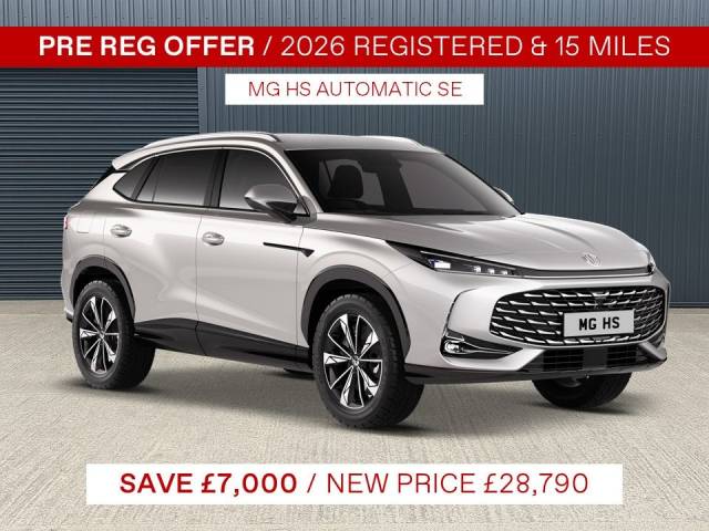 MG Motor UK HS 1.5 T-GDI SE 5dr DCT SUV Petrol Sterling Silver