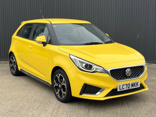 MG Motor UK MG3 1.5 Exclusive Hatchback Petrol Hello Yellow