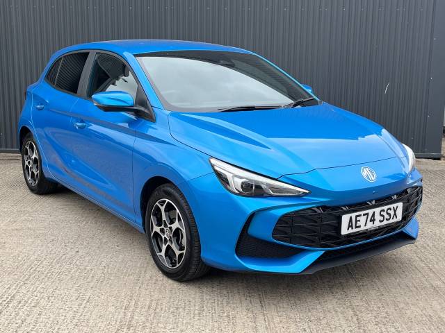 MG Motor UK MG3 1.5 Hybrid Trophy Auto Hatchback Petrol / Electric Hybrid Battersea Blue