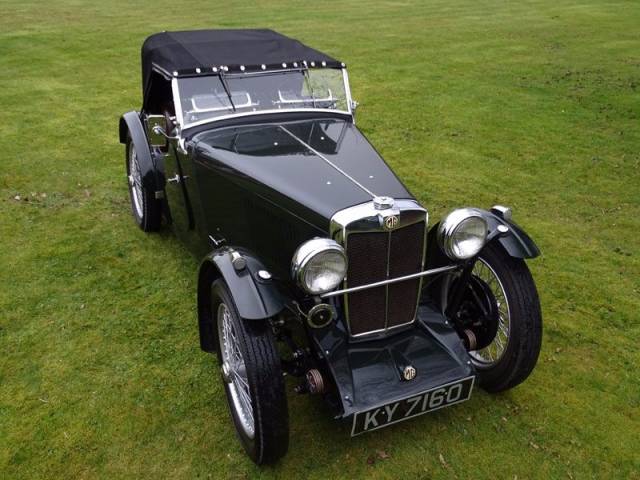 1934 MG Midget 0.8 MG PA