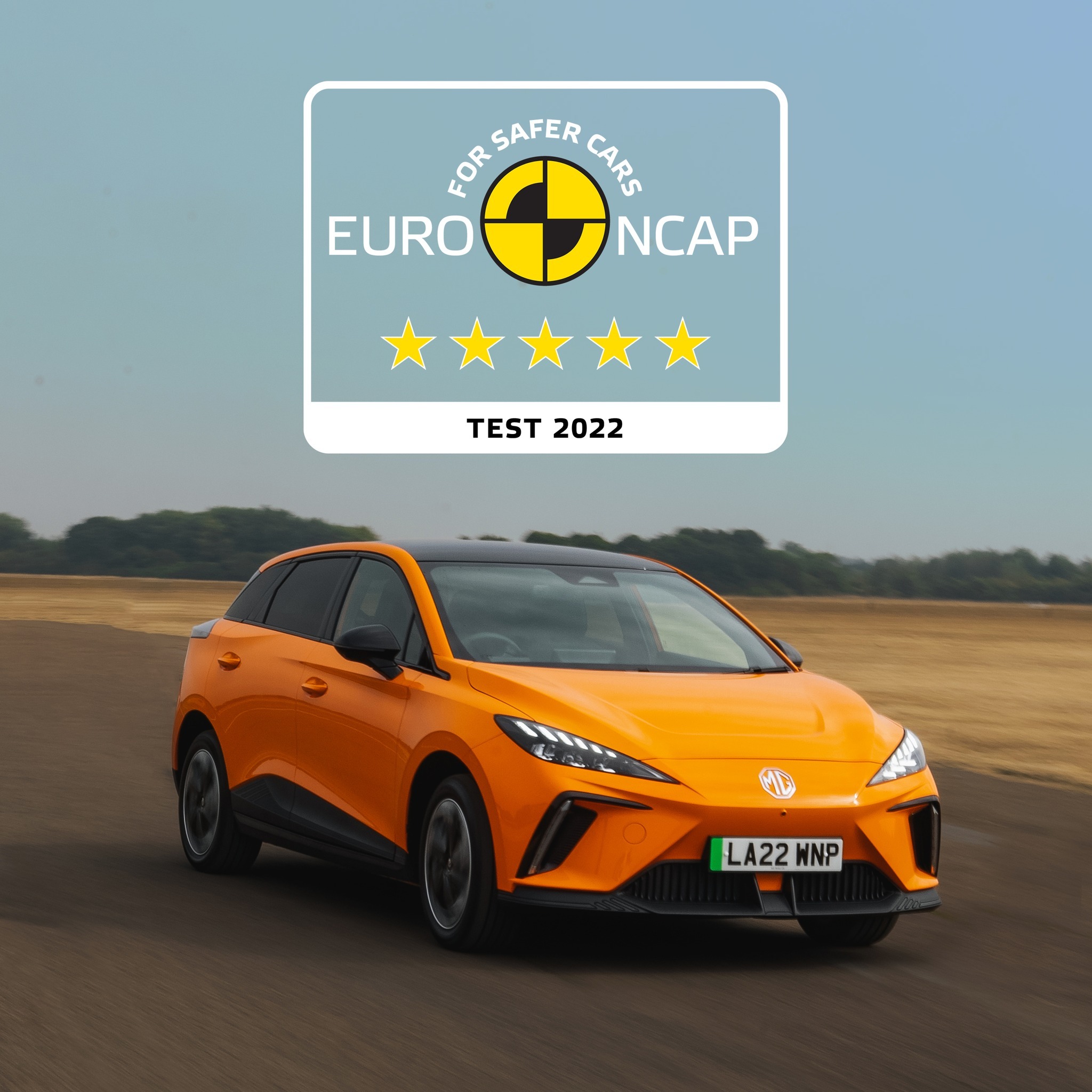 MG4 EV receives 5-Star NCAP Rating