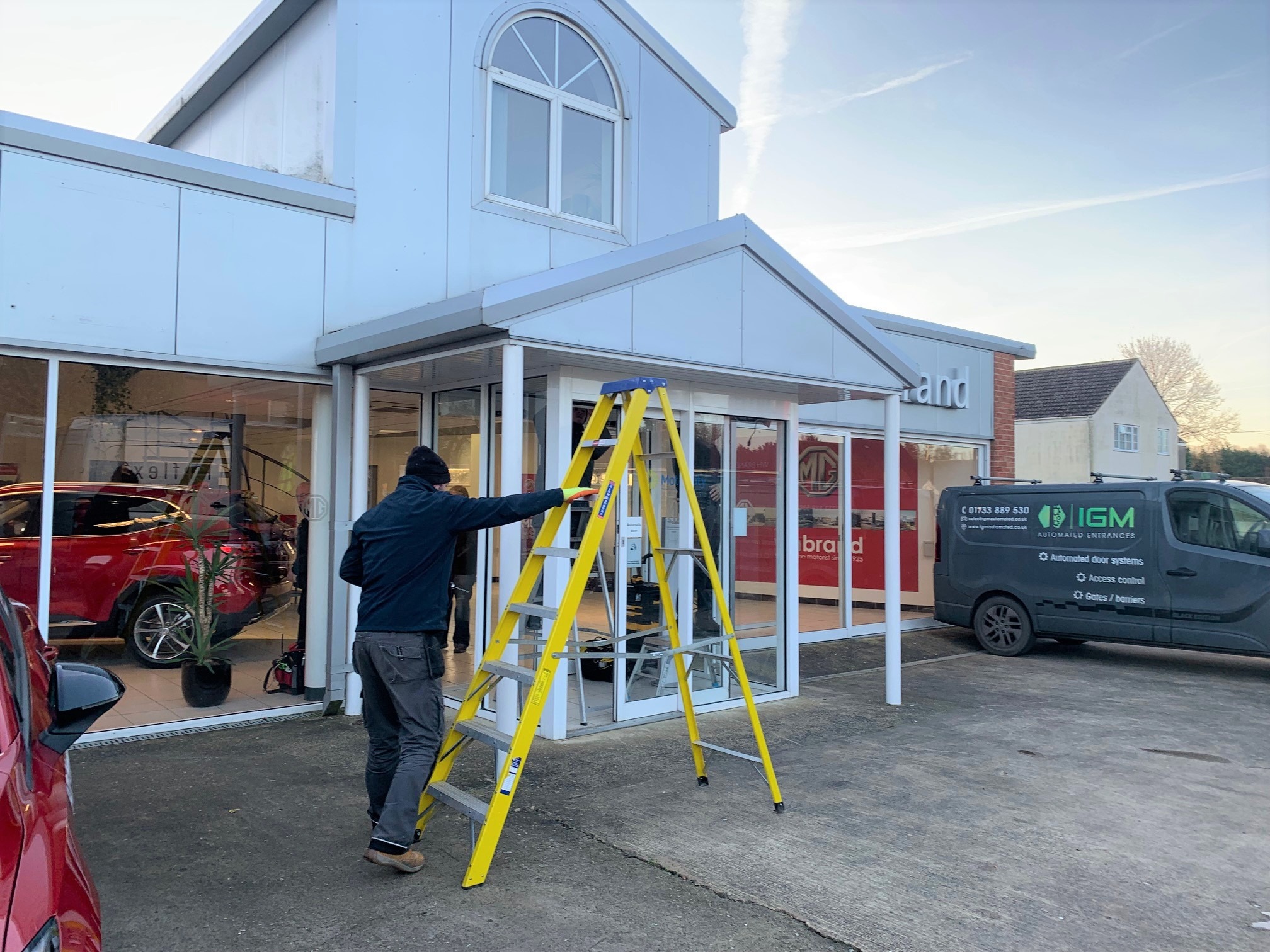 Showroom Front Refurbishment