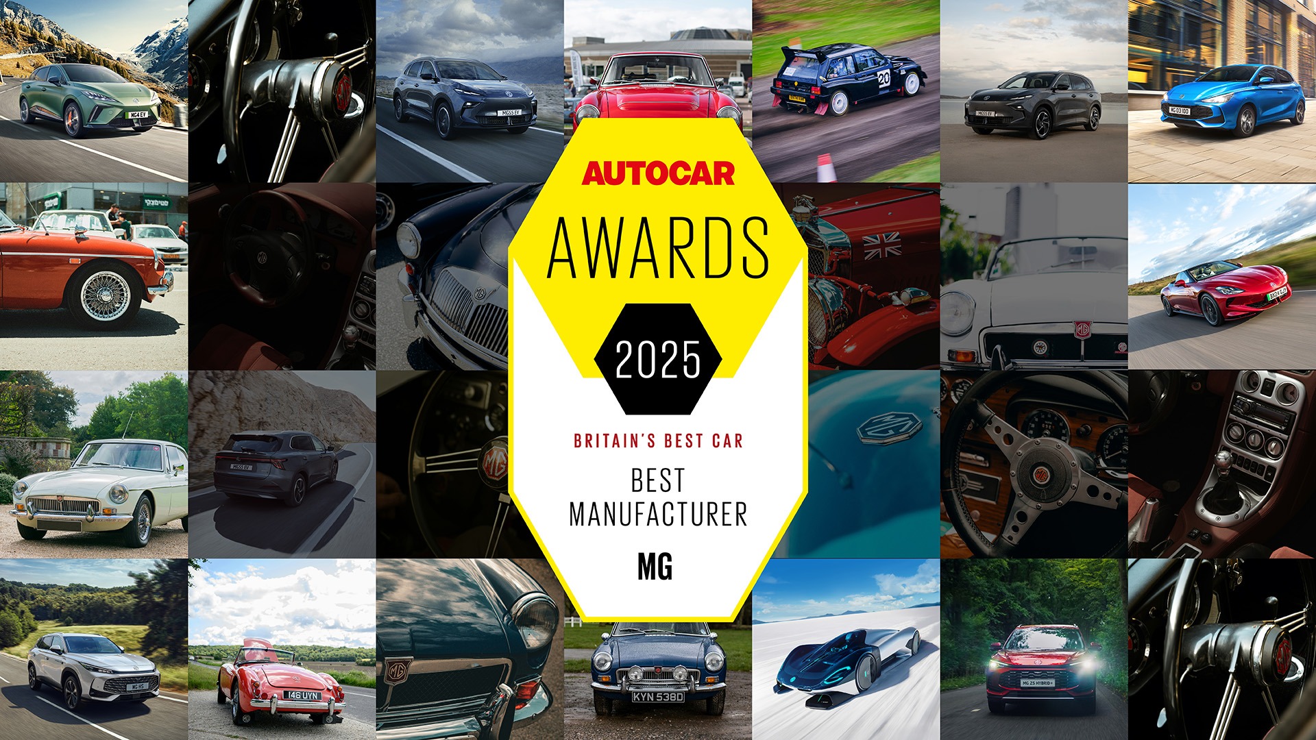 MG WINS BEST MANUFACTURER