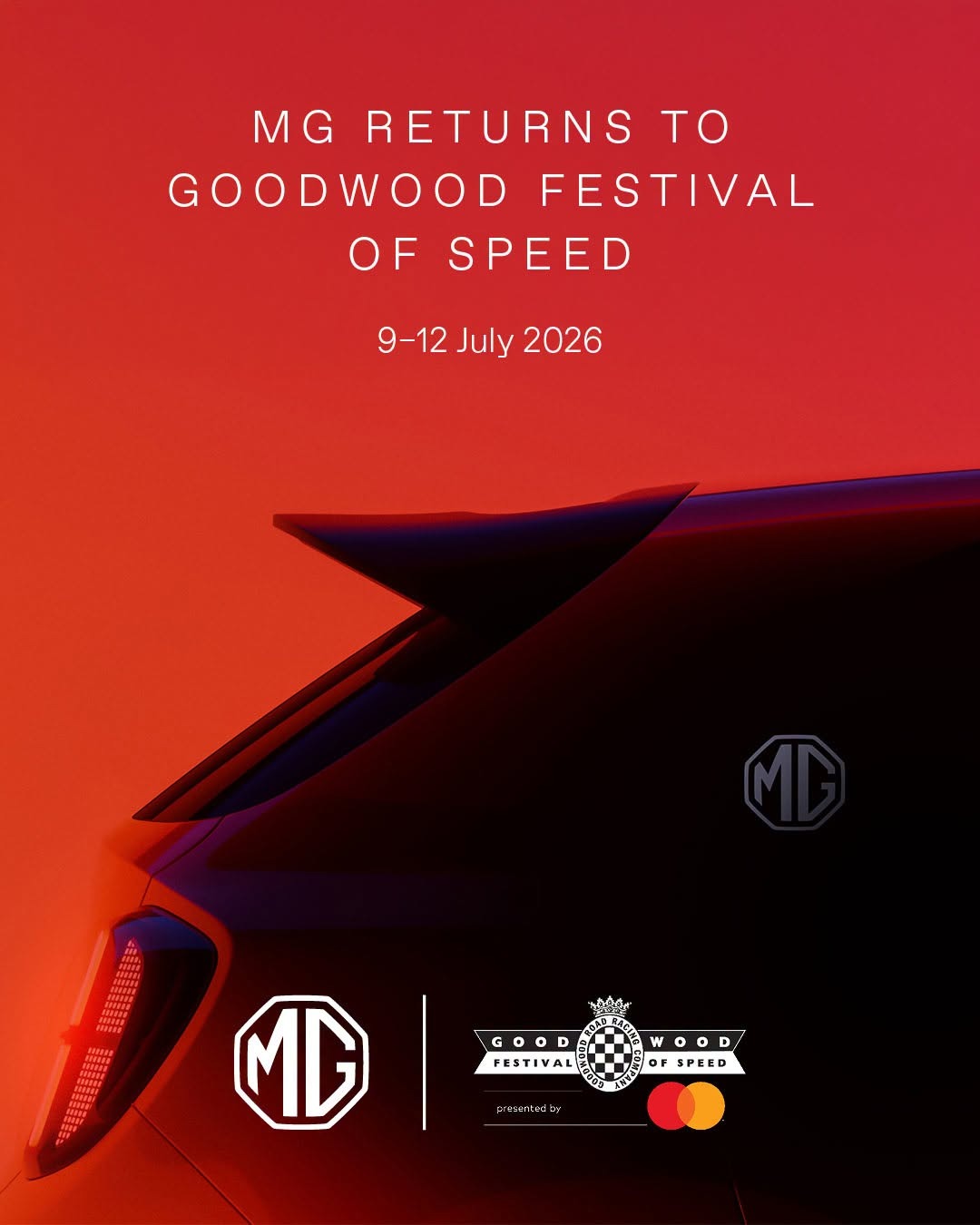 MG Set for Exciting Goodwood Festival of Speed 2026 Debuts