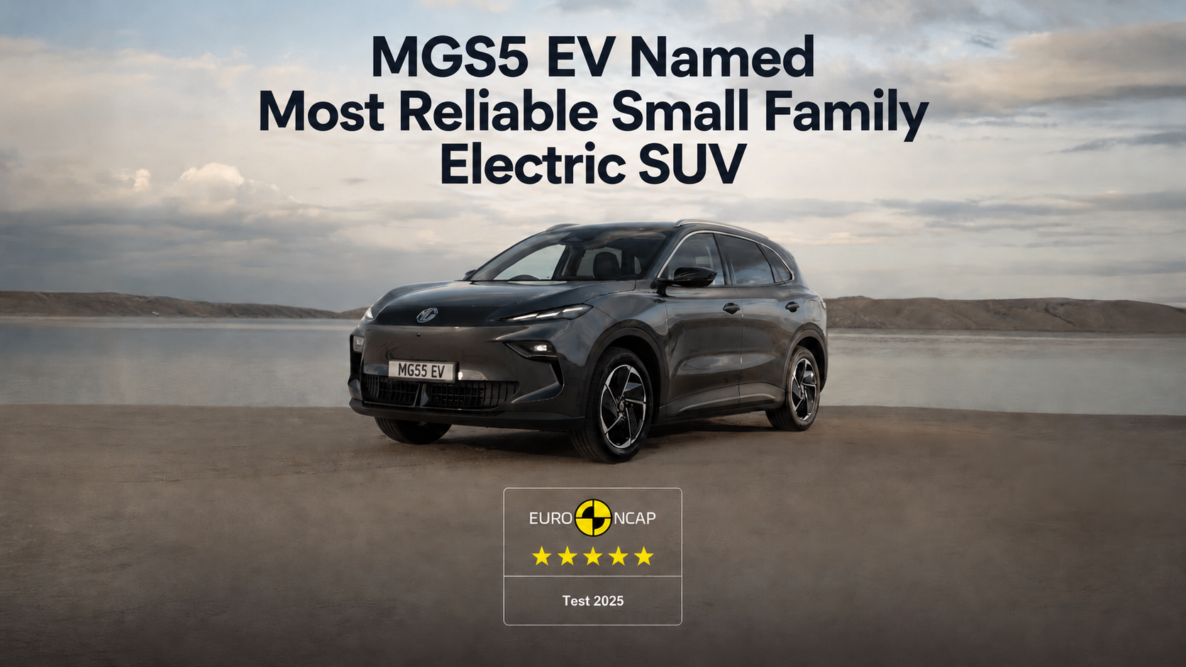 MGS5 EV Named Most Reliable Small Family Electric SUV