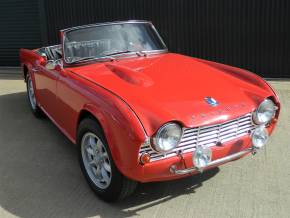 Triumph TR4 at W H Brand Whaplode Drove, Near Spalding