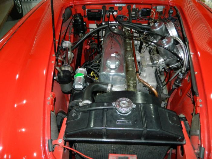 Austin Healey 2.9 3000 MKIII Sports Petrol Colorado Red Over Old English White