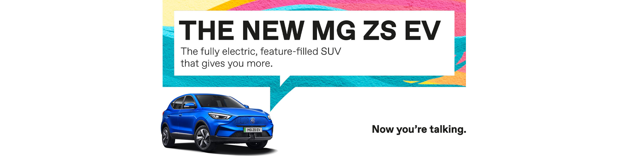 mg zs-ev Banner